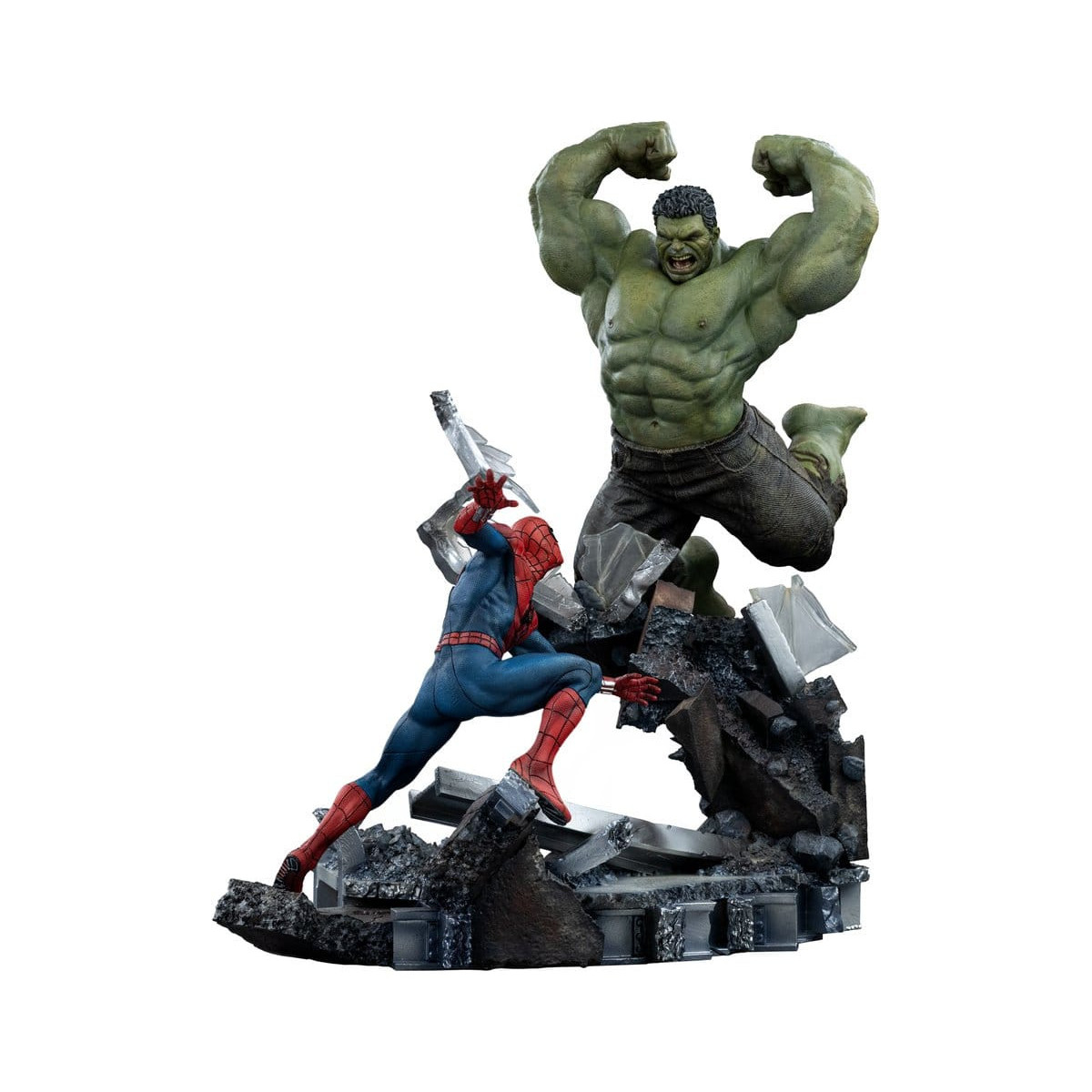Iron Studios Marvel – Spider-Man vs. Hulk – Spider-Man „Brand New Day“ Art Scale 1:10
