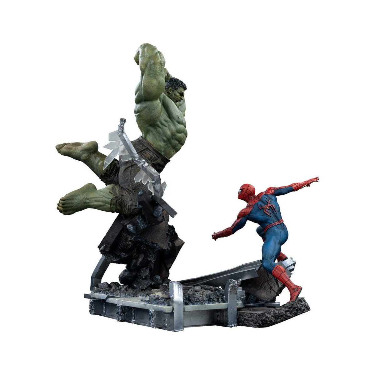 Iron Studios Marvel – Spider-Man vs. Hulk – Spider-Man „Brand New Day“ Art Scale 1:10