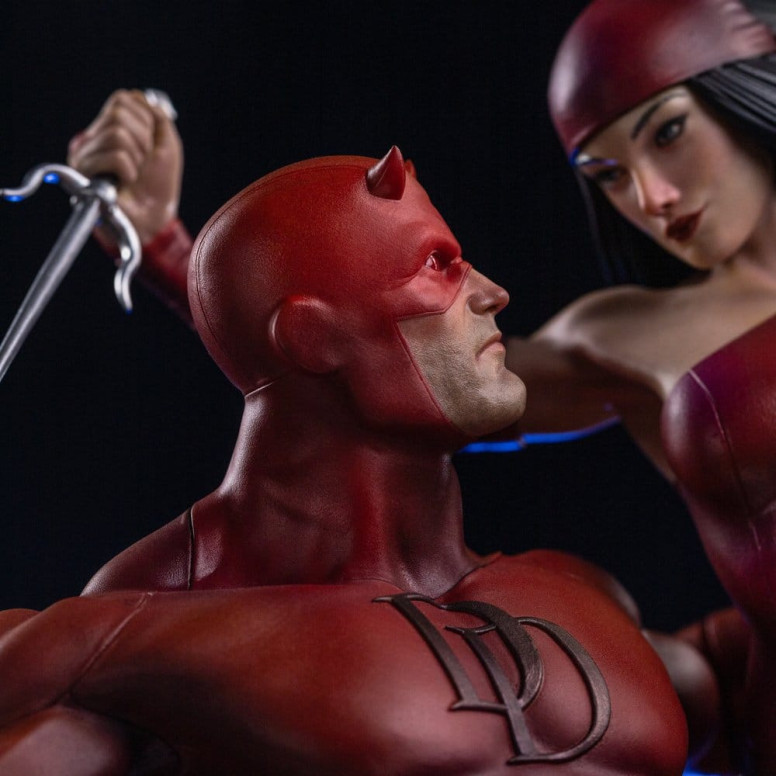 Iron Studios Marvel – „ Daredevil “ & „Elektra“ im Maßstab 1:6 – Daredevil