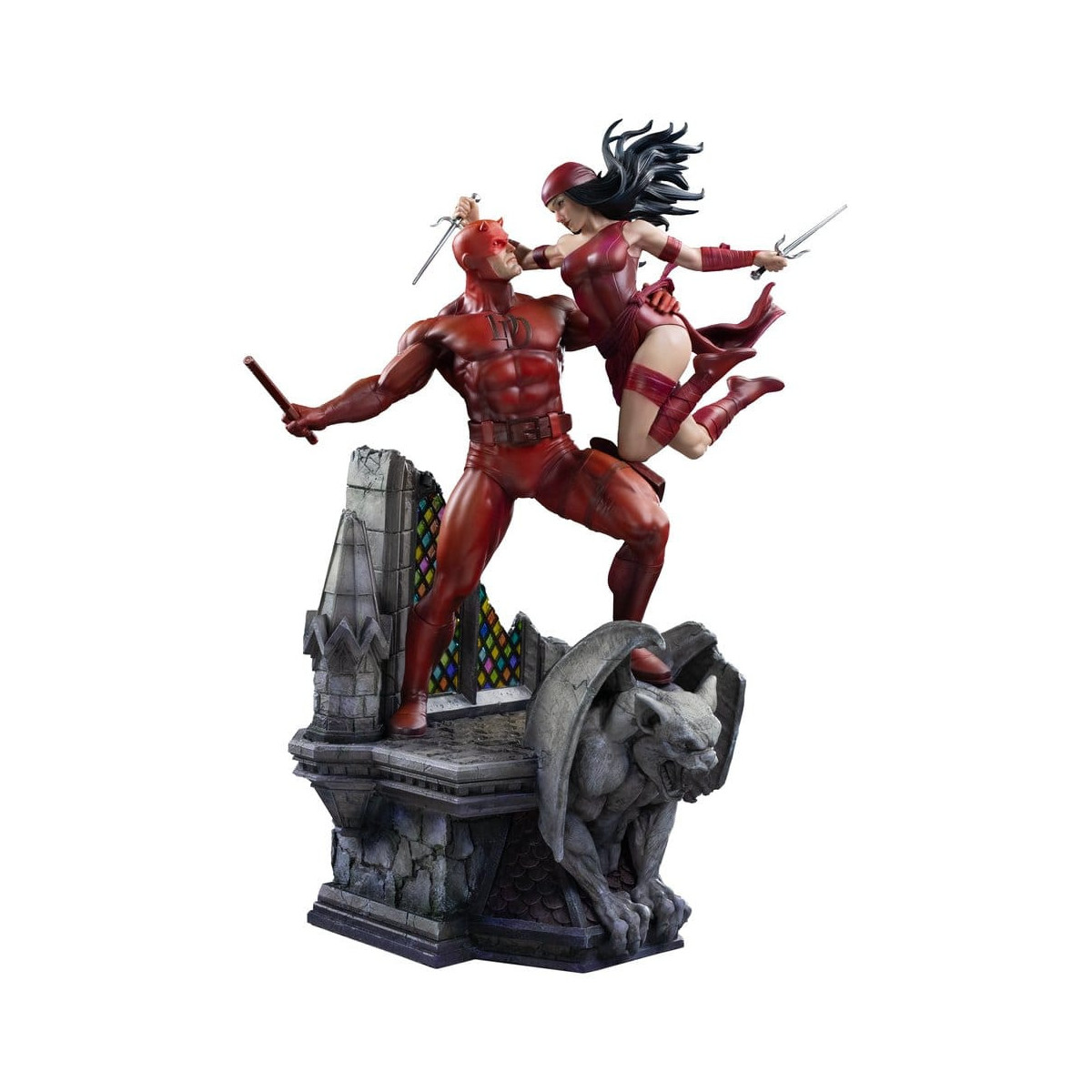 Iron Studios Marvel – „ Daredevil “ & „Elektra“ im Maßstab 1:6 – Daredevil