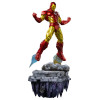 Iron Studios Marvel – „ Iron Man “ Deluxe Art, Maßstab 1:10 – „Infinity Gauntlet“-Diorama