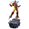 Iron Studios Marvel – „ Iron Man “ Deluxe Art, Maßstab 1:10 – „Infinity Gauntlet“-Diorama