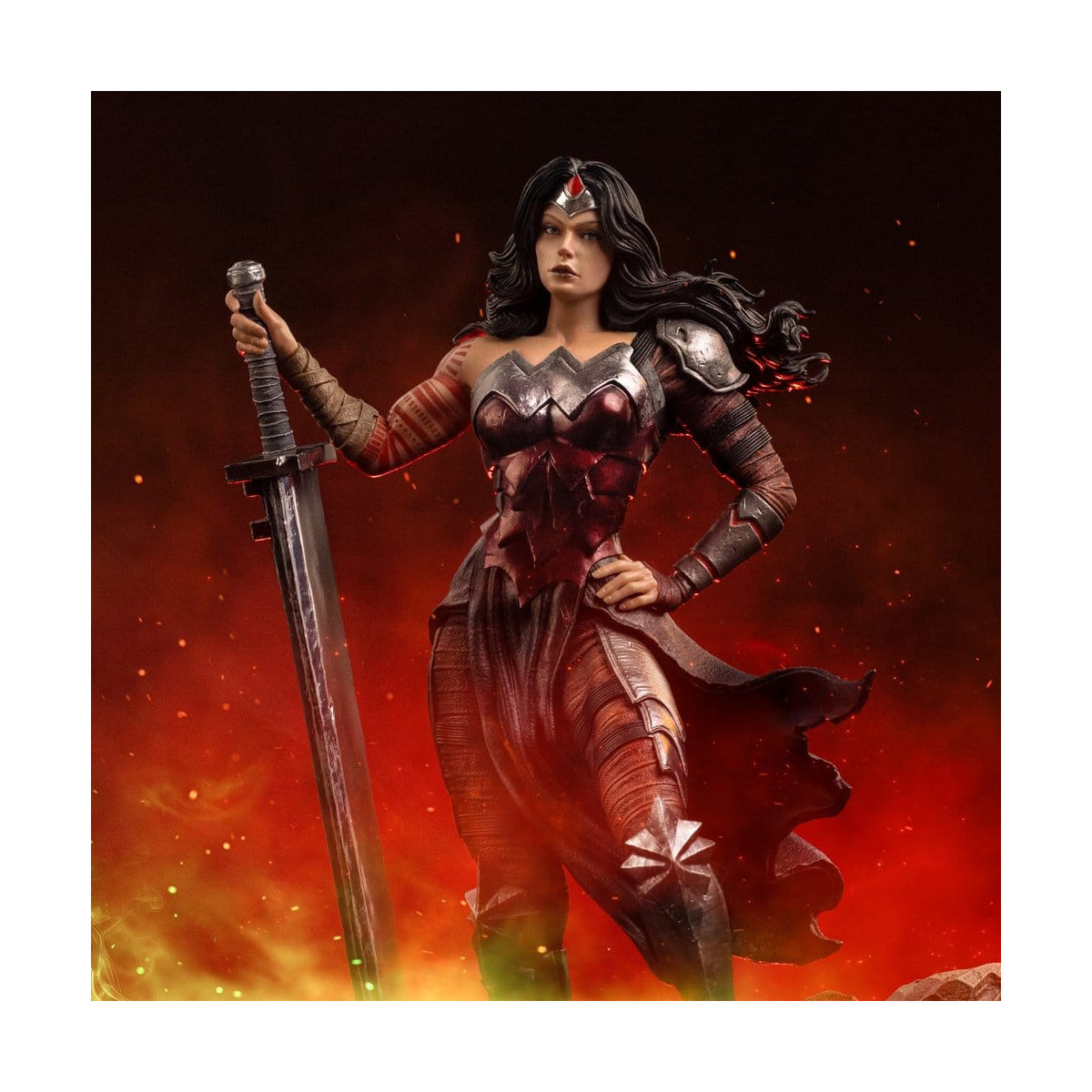 Iron Studios – DC Comics – „ Wonder Woman “ Absolute Art, Maßstab 1:10