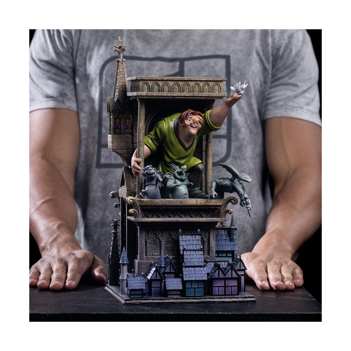 Iron Studios „ Disney “ Classics – Quasimodo im Maßstab 1:10 – Der Glöckner von Notre-Dame