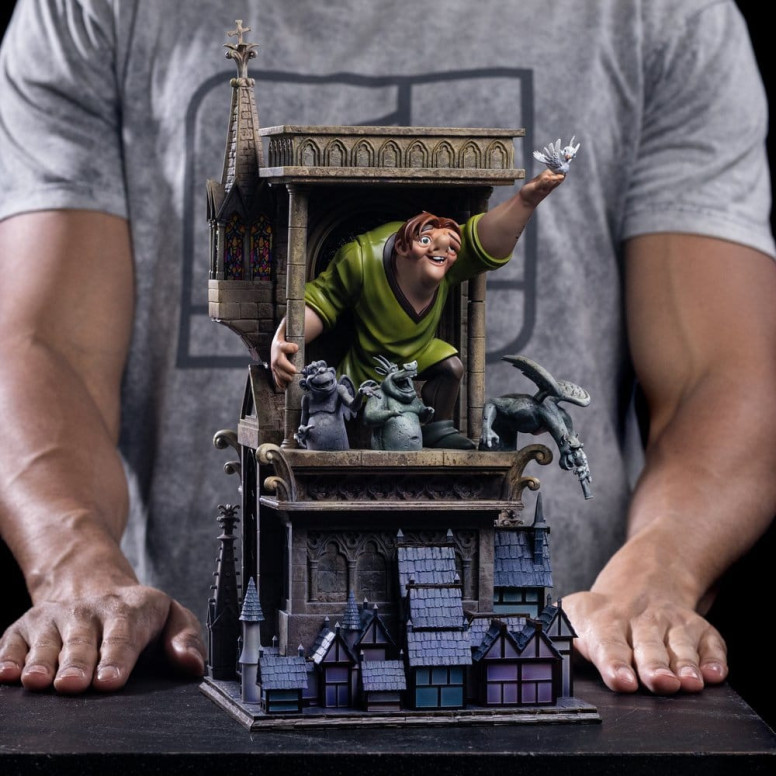 Iron Studios „ Disney “ Classics – Quasimodo im Maßstab 1:10 – Der Glöckner von Notre-Dame