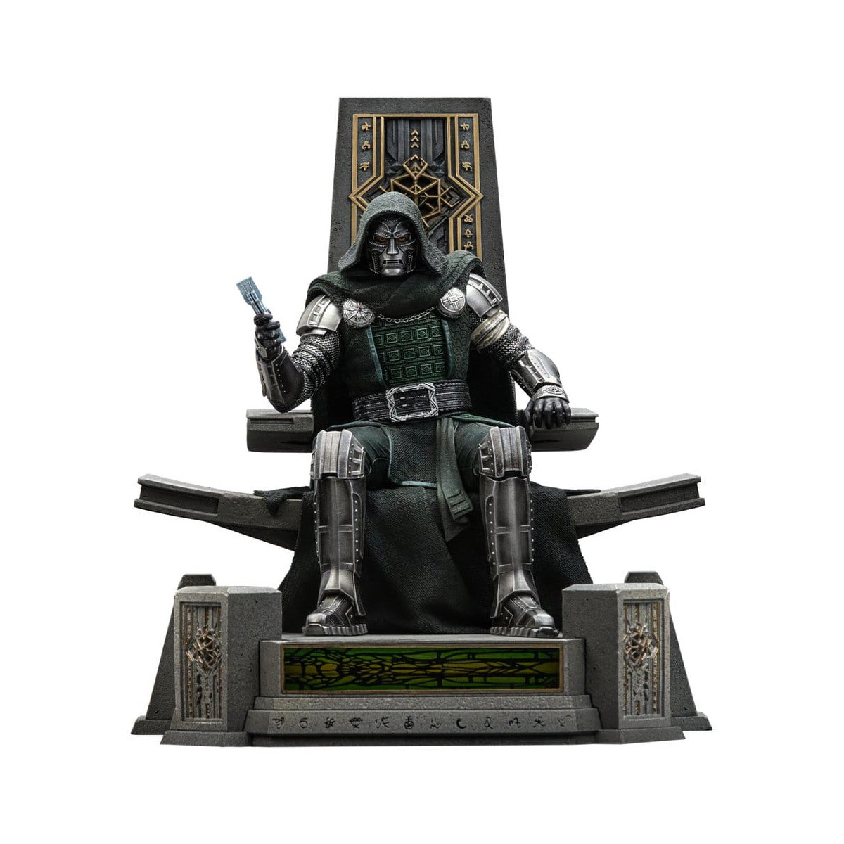 Iron Studios Marvel – Doctor Doom auf dem Thron, Maßstab 1:10 – „ Avengers “: Doomsday