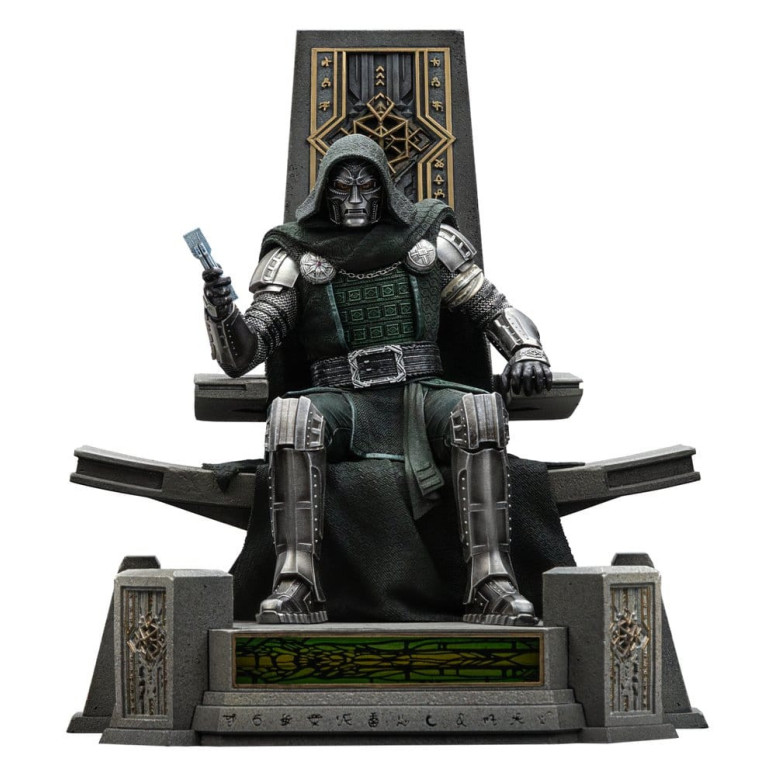 Iron Studios Marvel – Doctor Doom auf dem Thron, Maßstab 1:10 – „ Avengers “: Doomsday