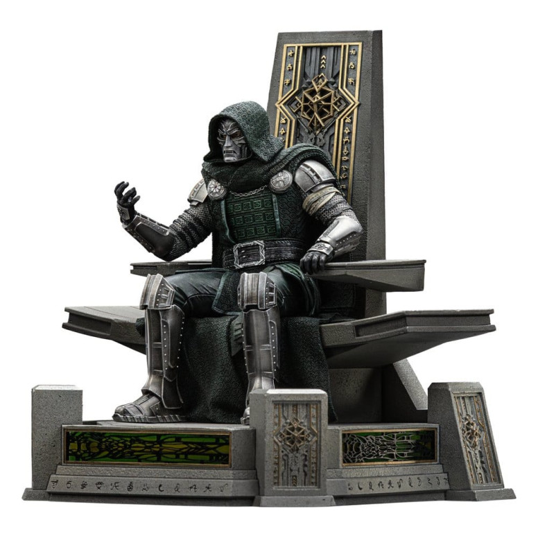 Iron Studios Marvel – Doctor Doom auf dem Thron, Maßstab 1:10 – „ Avengers “: Doomsday