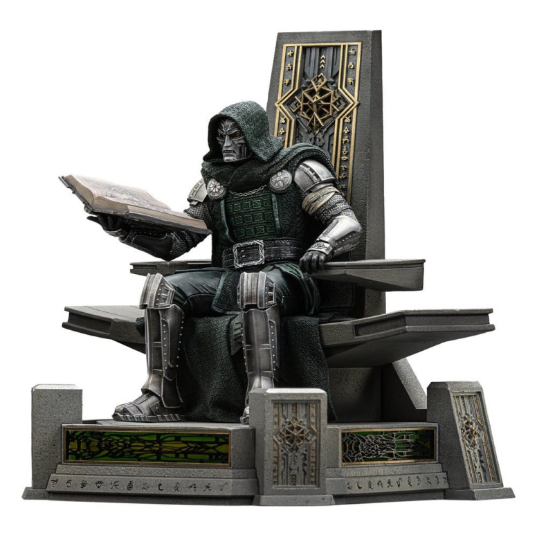 Iron Studios Marvel – Doctor Doom auf dem Thron, Maßstab 1:10 – „ Avengers “: Doomsday