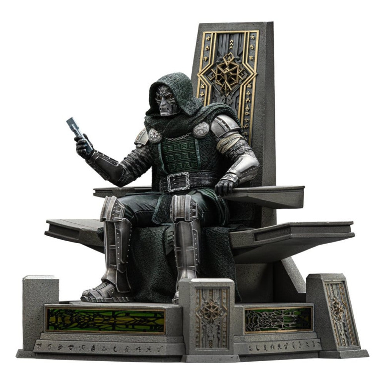 Iron Studios Marvel – Doctor Doom auf dem Thron, Maßstab 1:10 – „ Avengers “: Doomsday