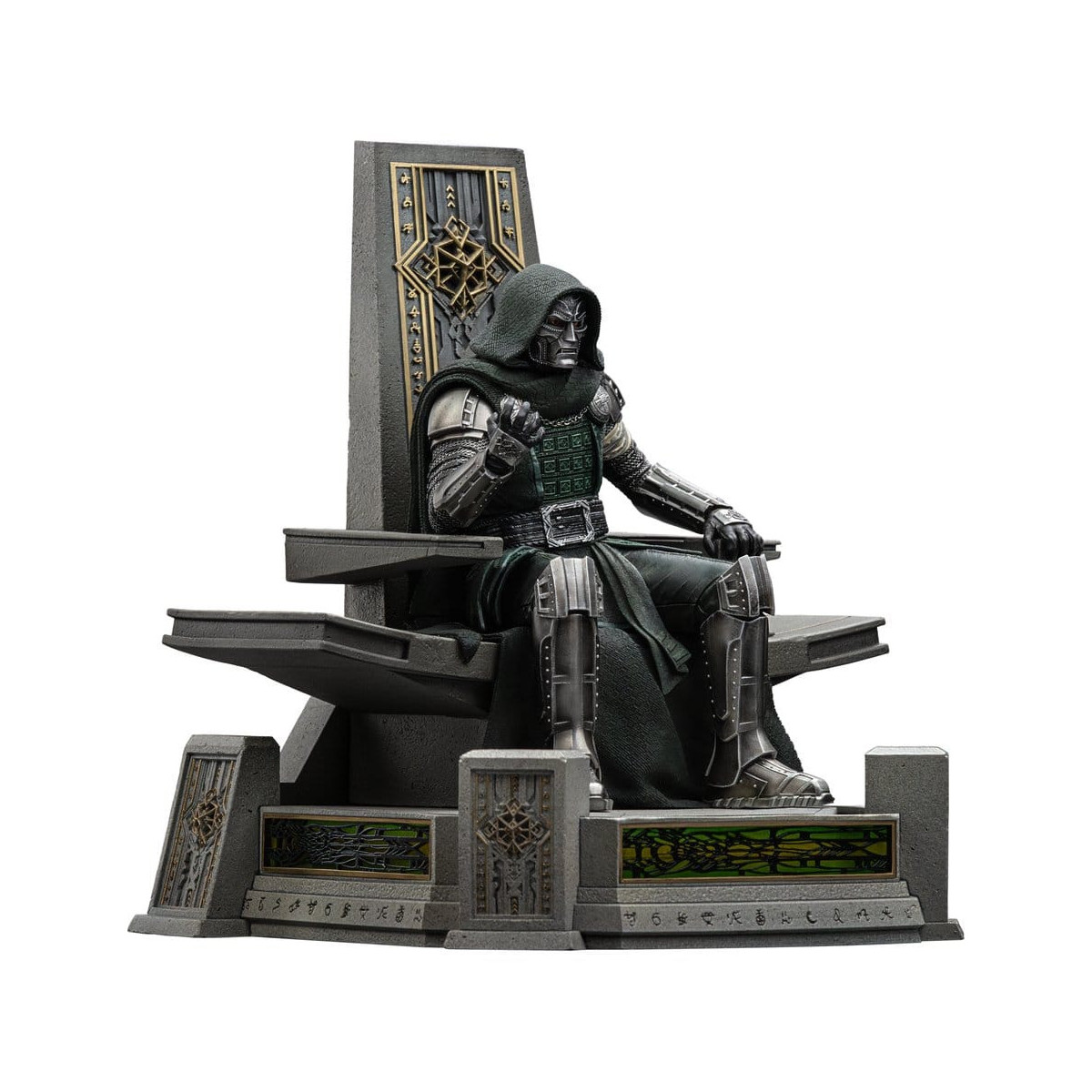 Iron Studios Marvel – Doctor Doom auf dem Thron, Maßstab 1:10 – „ Avengers “: Doomsday