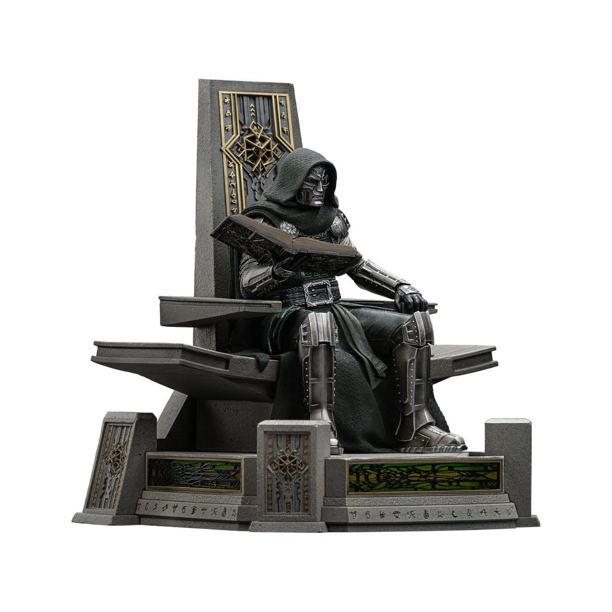 Iron Studios Marvel – Doctor Doom auf dem Thron, Maßstab 1:10 – „ Avengers “: Doomsday