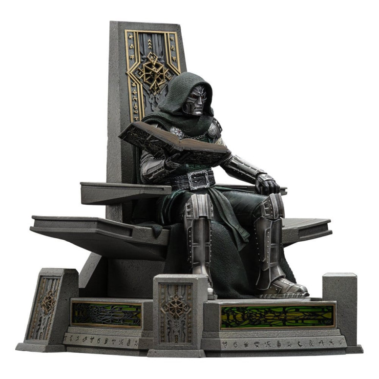 Iron Studios Marvel – Doctor Doom auf dem Thron, Maßstab 1:10 – „ Avengers “: Doomsday