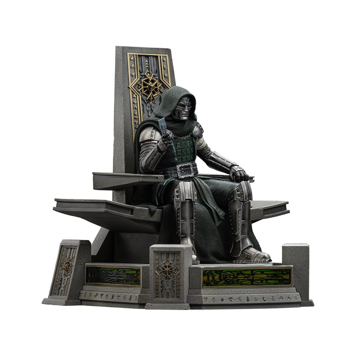 Iron Studios Marvel – Doctor Doom auf dem Thron, Maßstab 1:10 – „ Avengers “: Doomsday