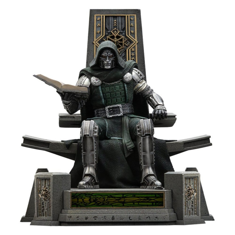 Iron Studios Marvel – Doctor Doom auf dem Thron, Maßstab 1:10 – „ Avengers “: Doomsday