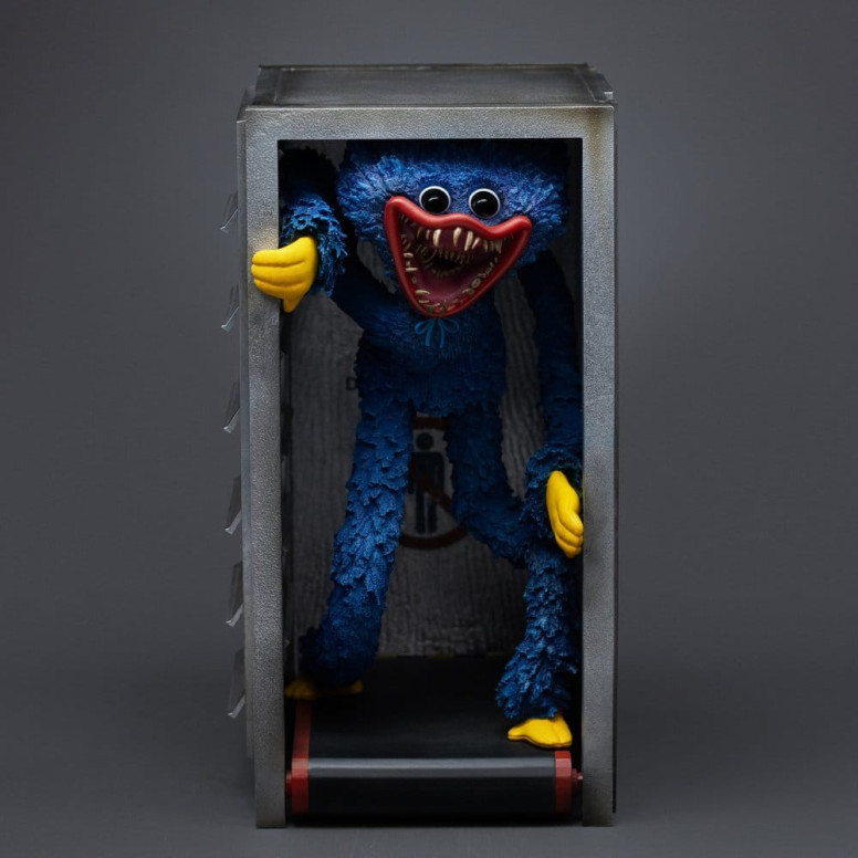Iron Studios – Huggy Wuggy Art, Maßstab 1:10 – Poppy Playtime