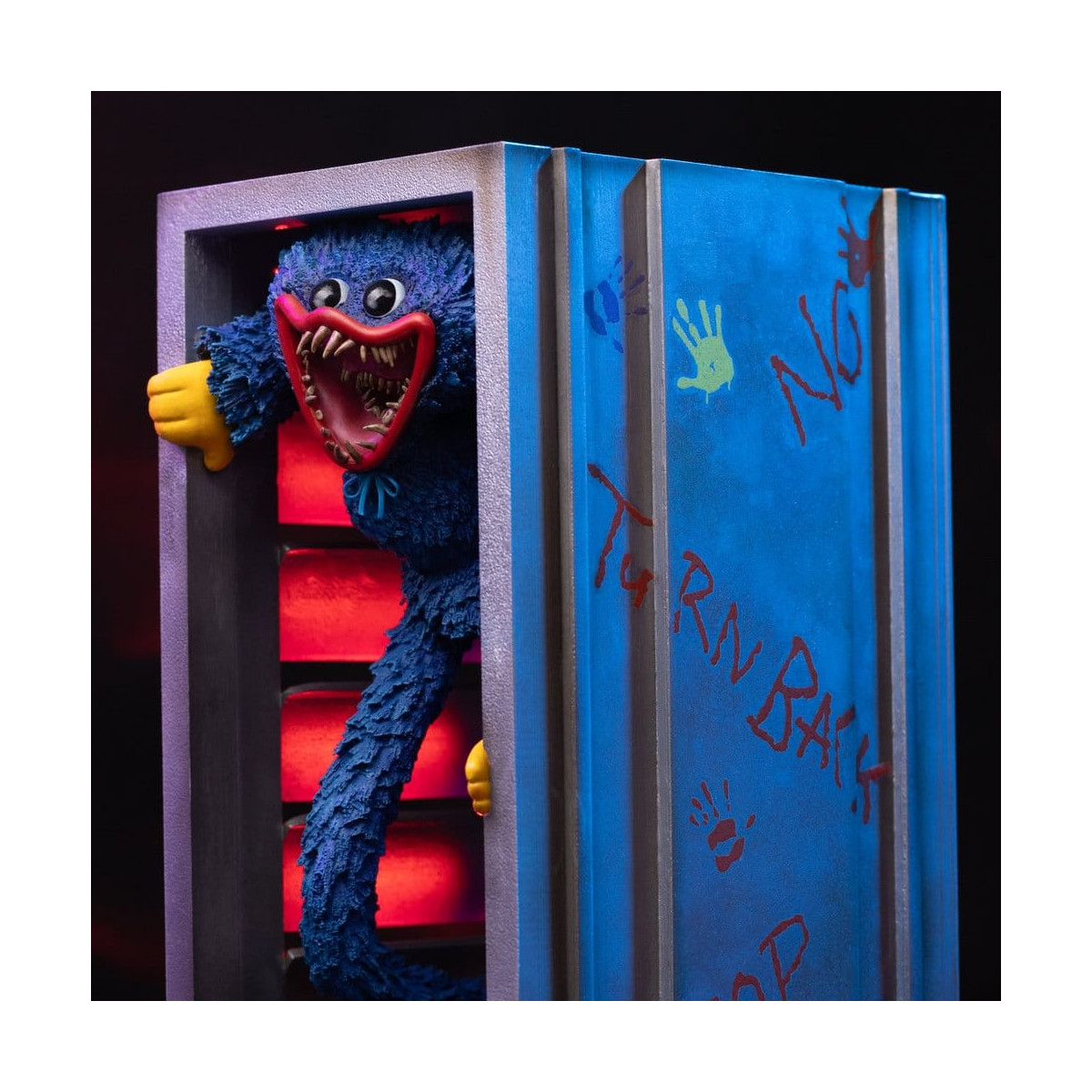 Iron Studios – Huggy Wuggy Art, Maßstab 1:10 – Poppy Playtime