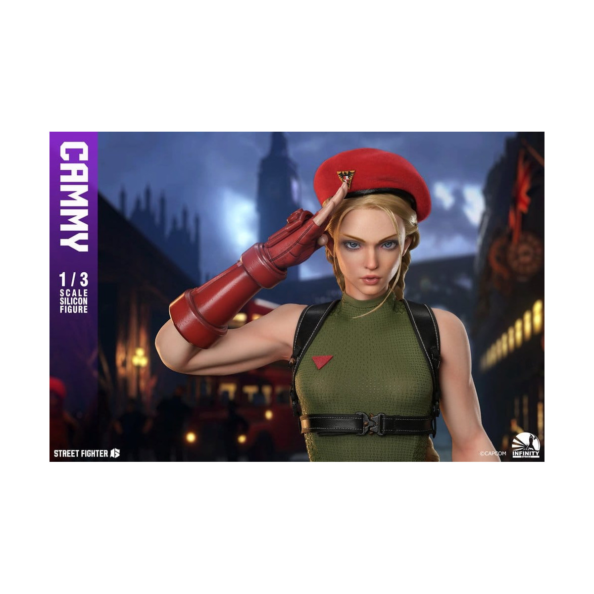 Infinity Studio – „ Street Fighter “ 6 – Actionfigur „CAMMY“ aus Vollsilikon im Maßstab 1:3
