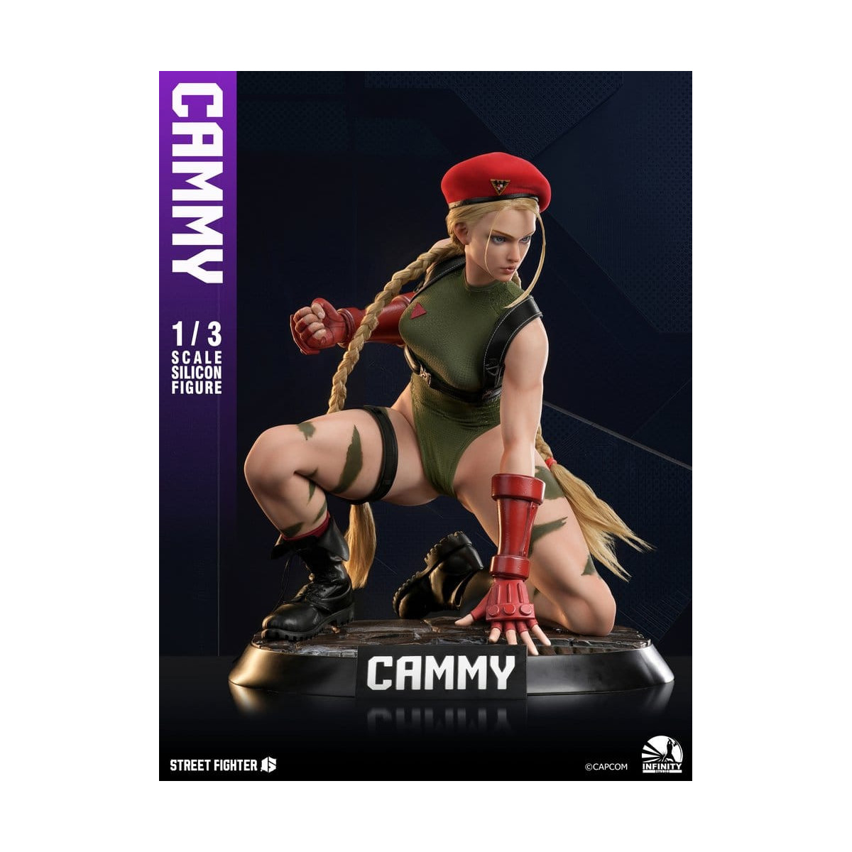 Infinity Studio – „ Street Fighter “ 6 – Actionfigur „CAMMY“ aus Vollsilikon im Maßstab 1:3