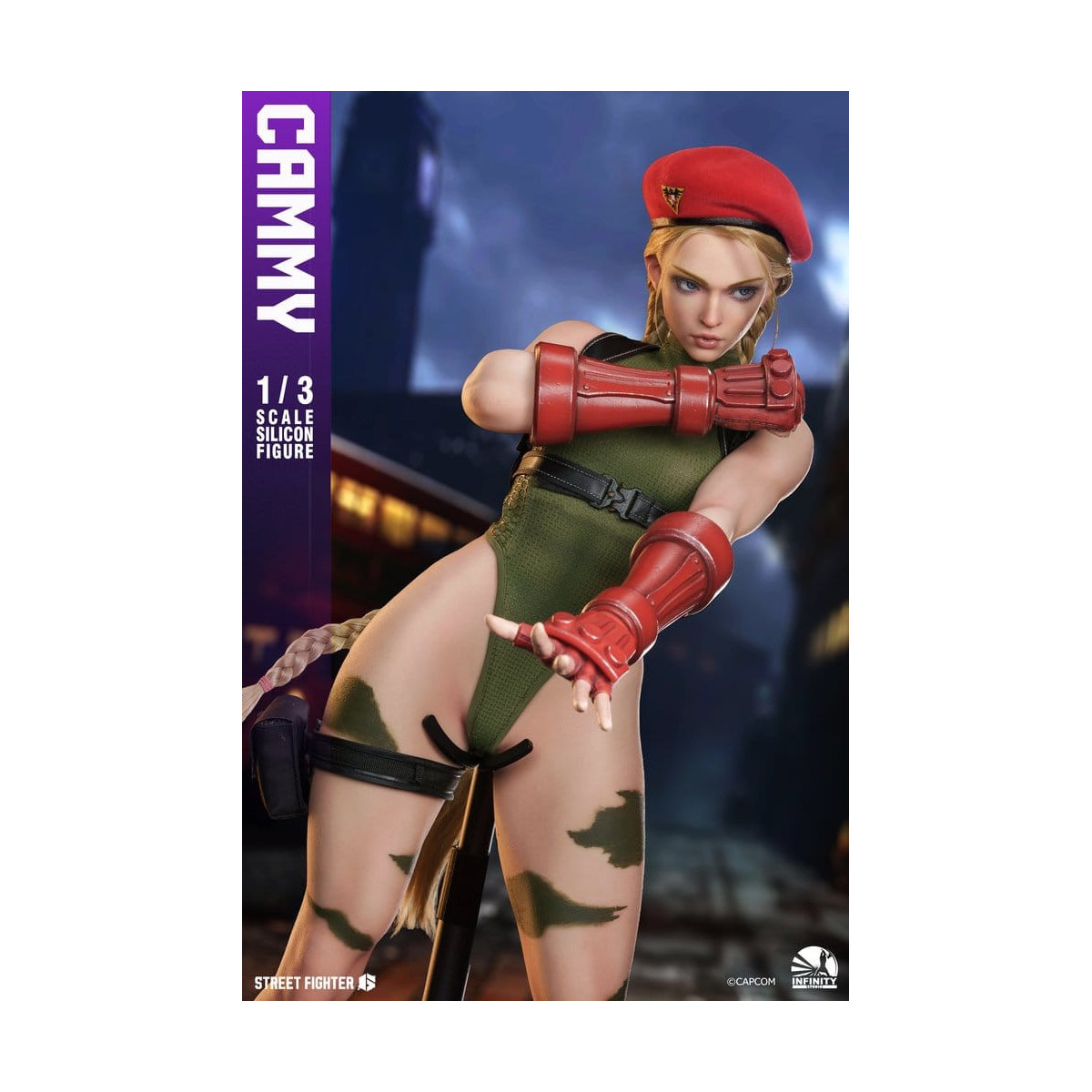 Infinity Studio – „ Street Fighter “ 6 – Actionfigur „CAMMY“ aus Vollsilikon im Maßstab 1:3