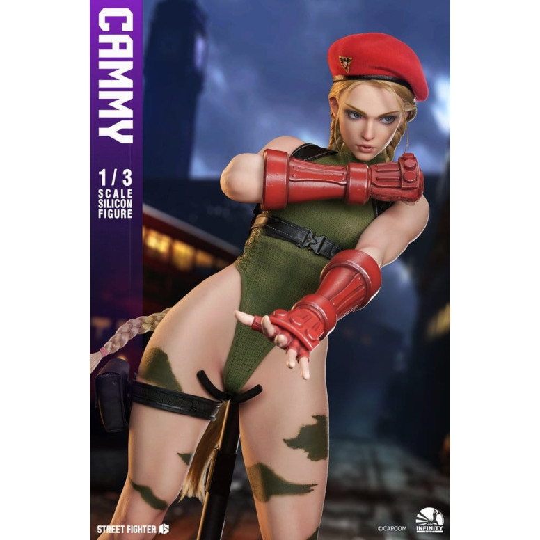 Infinity Studio – „ Street Fighter “ 6 – Actionfigur „CAMMY“ aus Vollsilikon im Maßstab 1:3