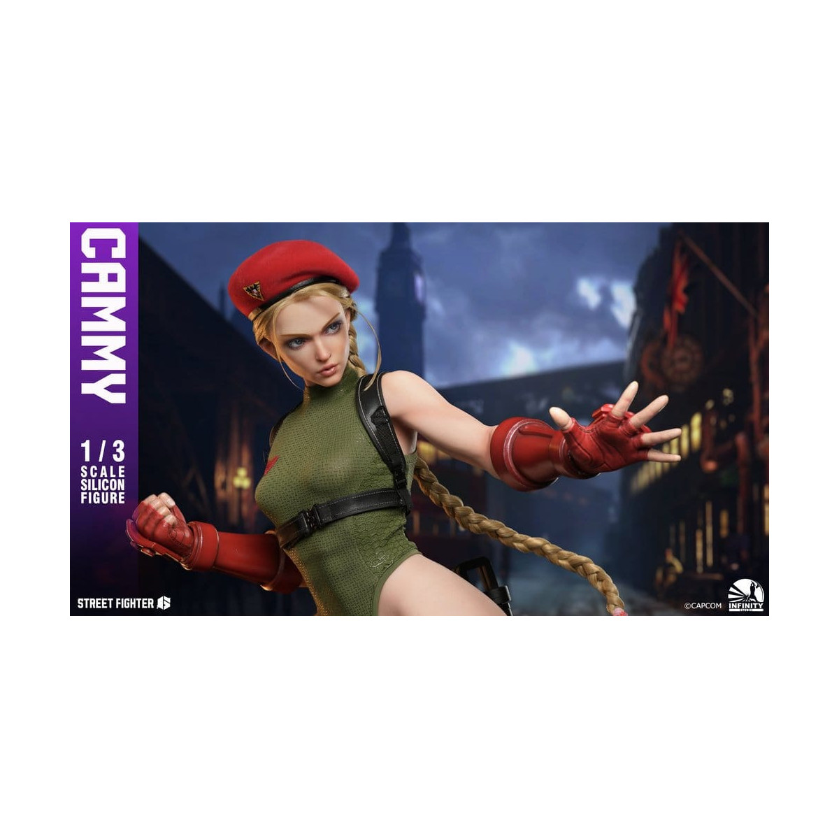 Infinity Studio – „ Street Fighter “ 6 – Actionfigur „CAMMY“ aus Vollsilikon im Maßstab 1:3