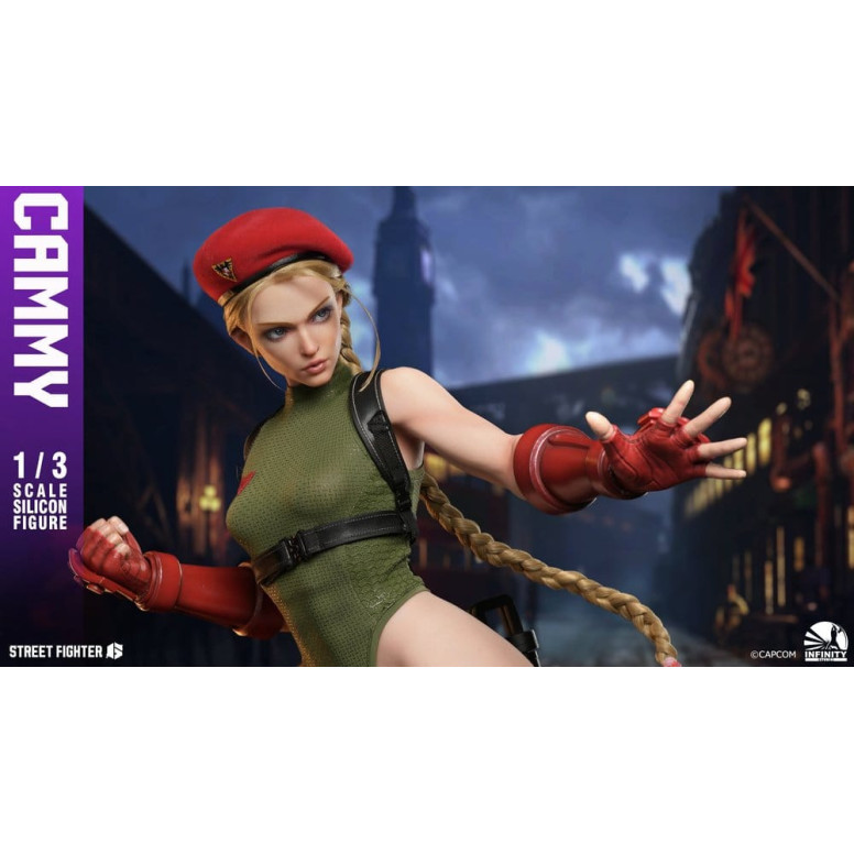 Infinity Studio – „ Street Fighter “ 6 – Actionfigur „CAMMY“ aus Vollsilikon im Maßstab 1:3