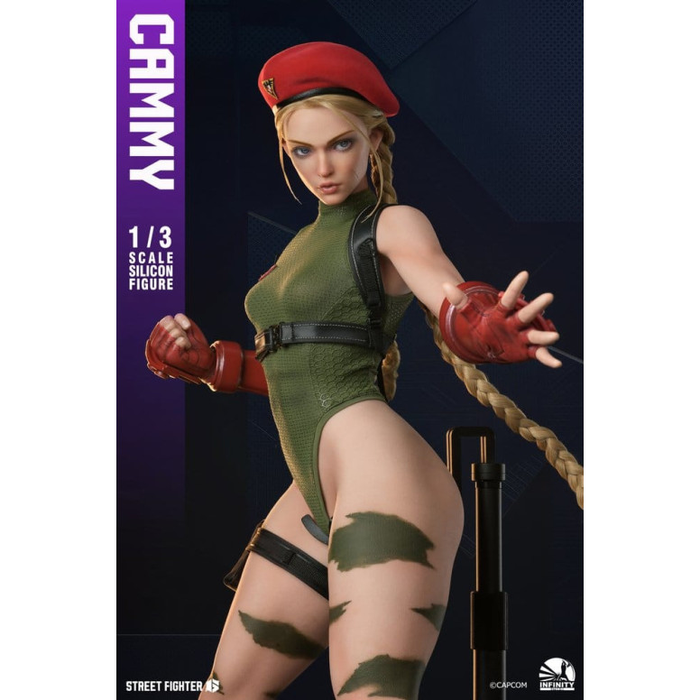 Infinity Studio – „ Street Fighter “ 6 – Actionfigur „CAMMY“ aus Vollsilikon im Maßstab 1:3