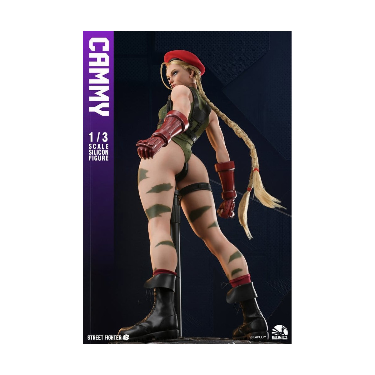 Infinity Studio – „ Street Fighter “ 6 – Actionfigur „CAMMY“ aus Vollsilikon im Maßstab 1:3