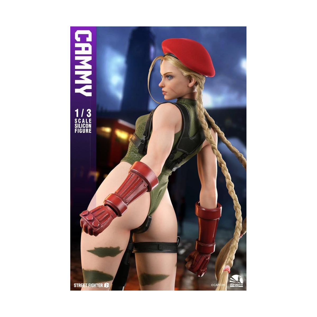 Infinity Studio – „ Street Fighter “ 6 – Actionfigur „CAMMY“ aus Vollsilikon im Maßstab 1:3