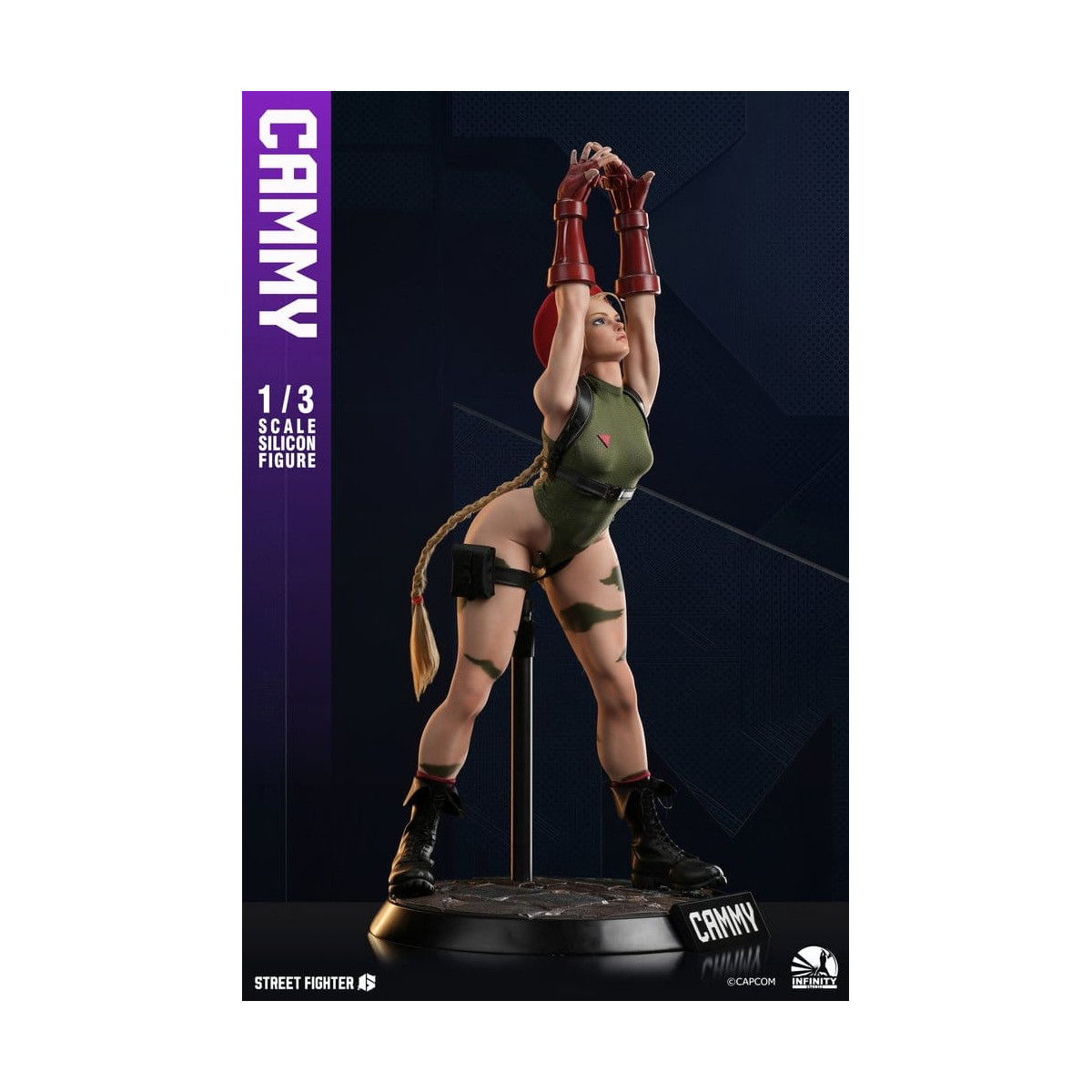 Infinity Studio – „ Street Fighter “ 6 – Actionfigur „CAMMY“ aus Vollsilikon im Maßstab 1:3