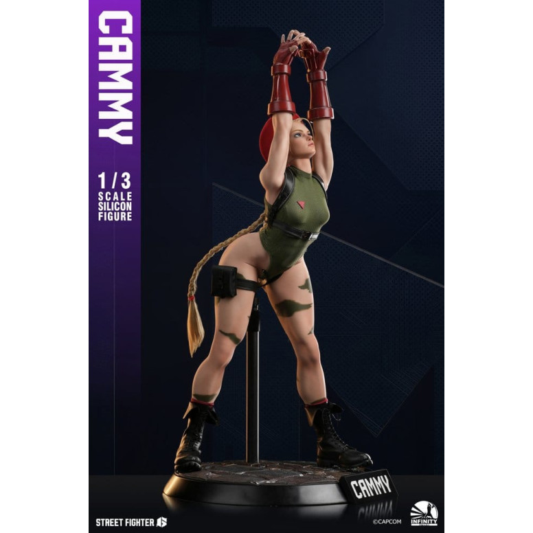 Infinity Studio – „ Street Fighter “ 6 – Actionfigur „CAMMY“ aus Vollsilikon im Maßstab 1:3