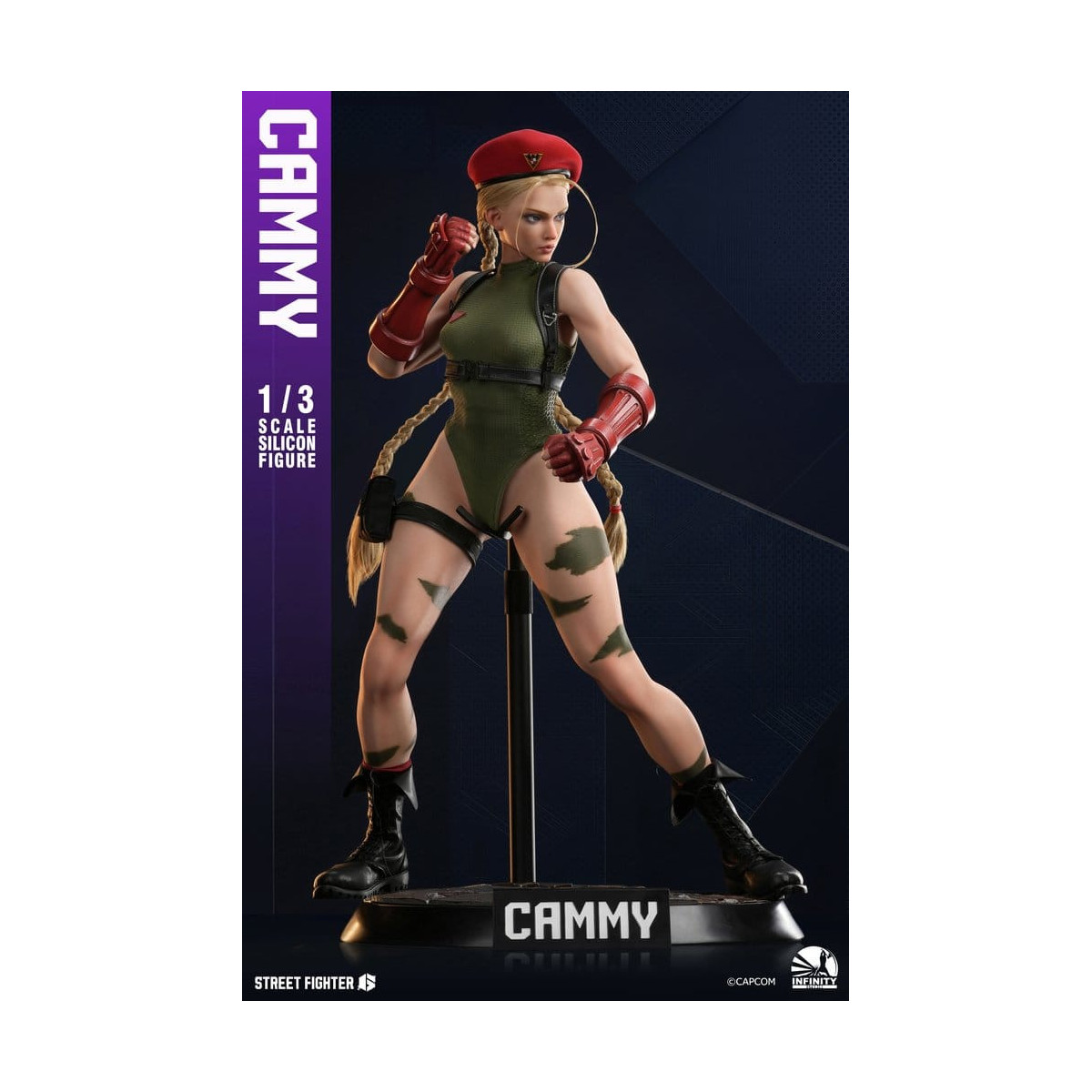 Infinity Studio – „ Street Fighter “ 6 – Actionfigur „CAMMY“ aus Vollsilikon im Maßstab 1:3