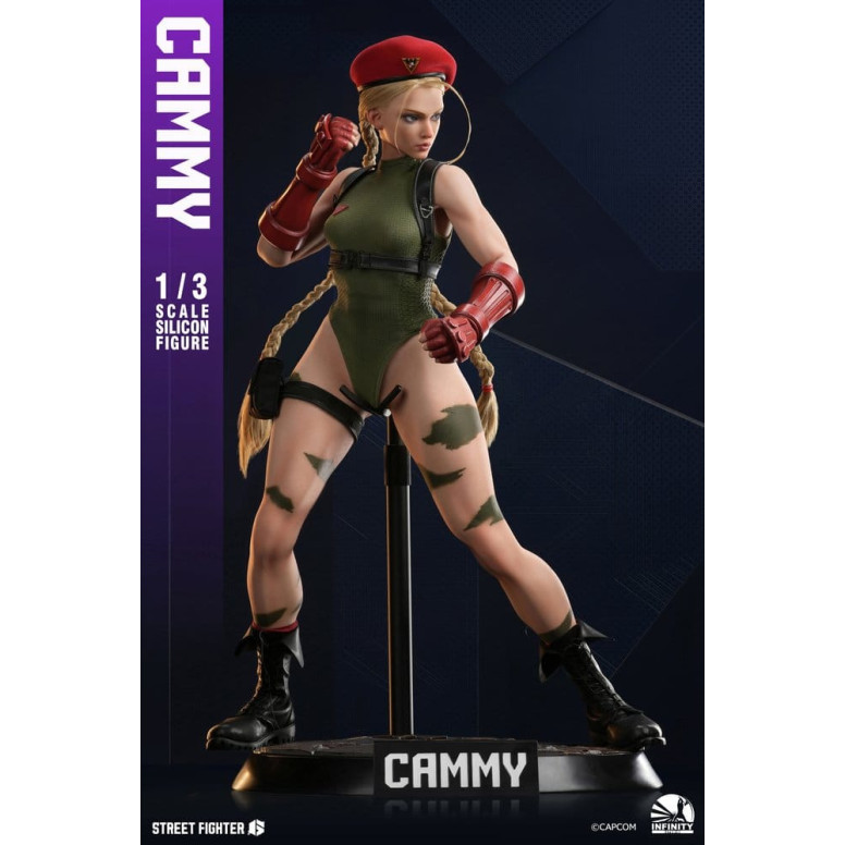 Infinity Studio – „ Street Fighter “ 6 – Actionfigur „CAMMY“ aus Vollsilikon im Maßstab 1:3