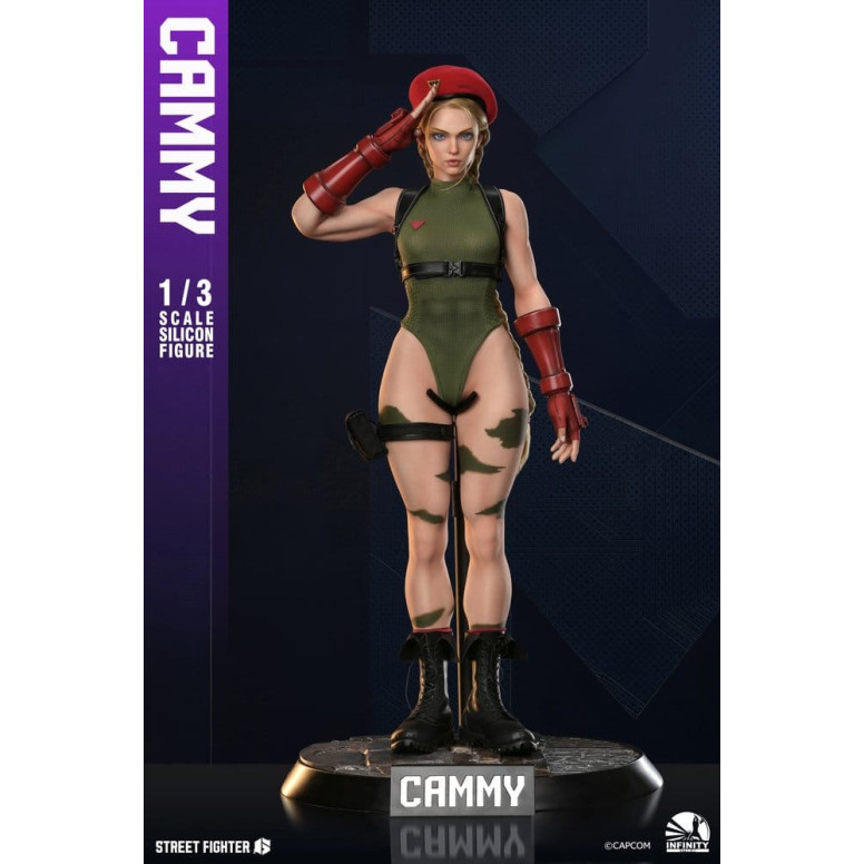 Infinity Studio – „ Street Fighter “ 6 – Actionfigur „CAMMY“ aus Vollsilikon im Maßstab 1:3