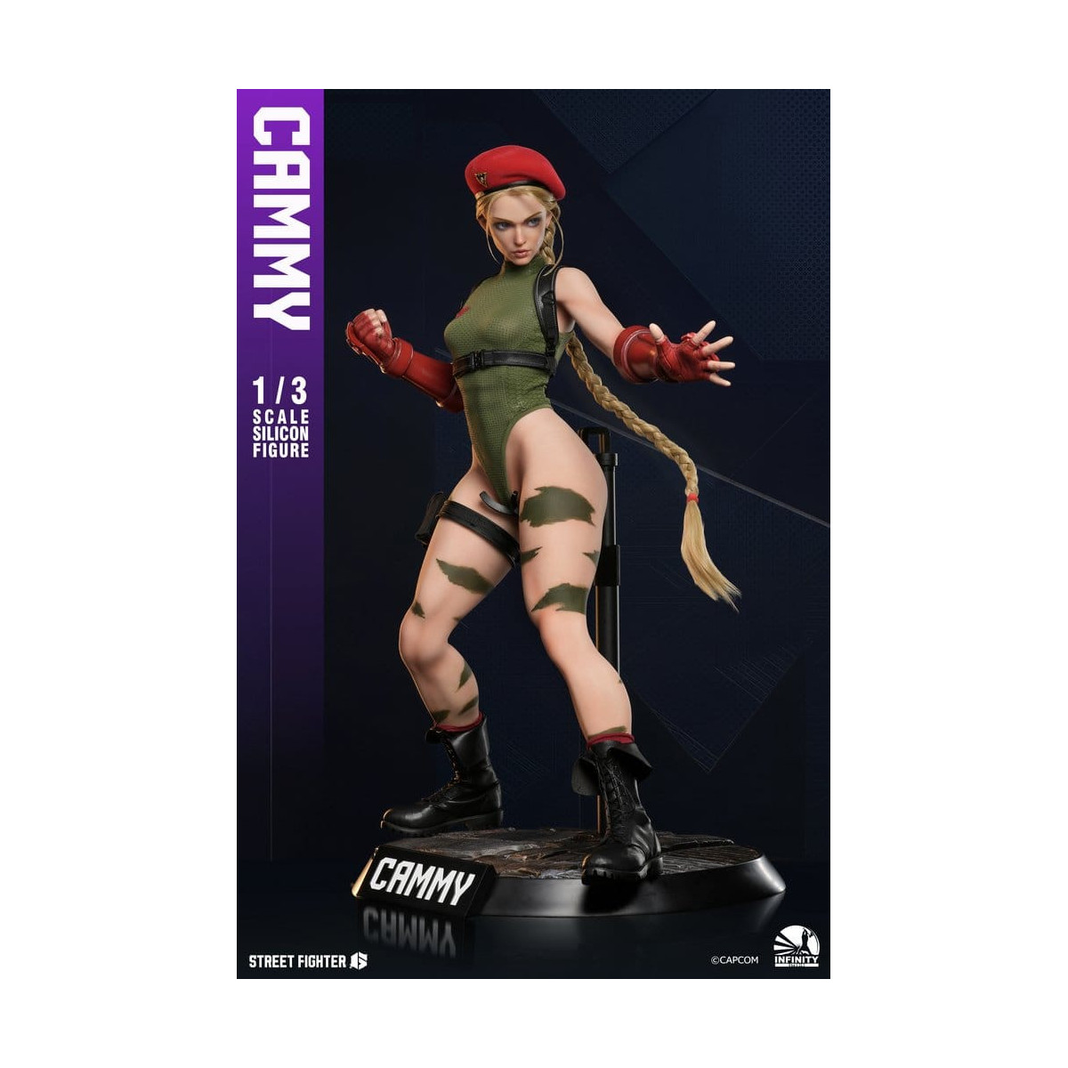 Infinity Studio – „ Street Fighter “ 6 – Actionfigur „CAMMY“ aus Vollsilikon im Maßstab 1:3
