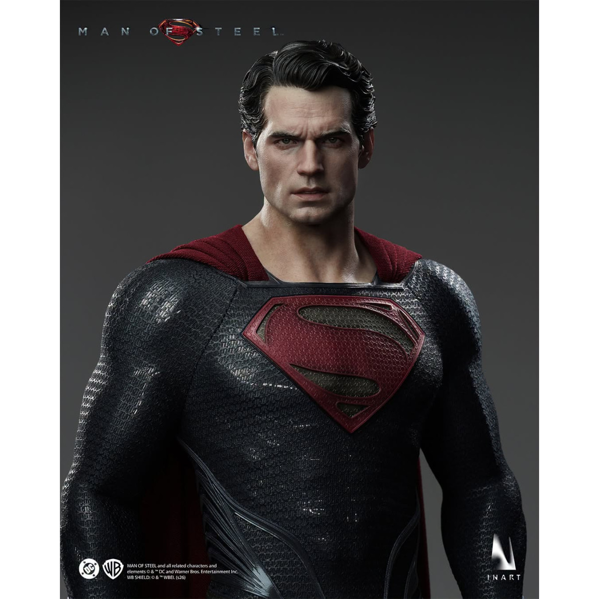 INART –  „ Superman “ Sammlerfigur im Maßstab 1:6 – Man of Steel (2013)