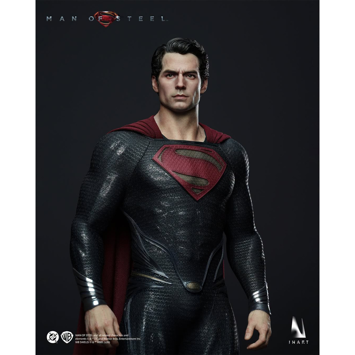 INART –  „ Superman “ Sammlerfigur im Maßstab 1:6 – Man of Steel (2013)