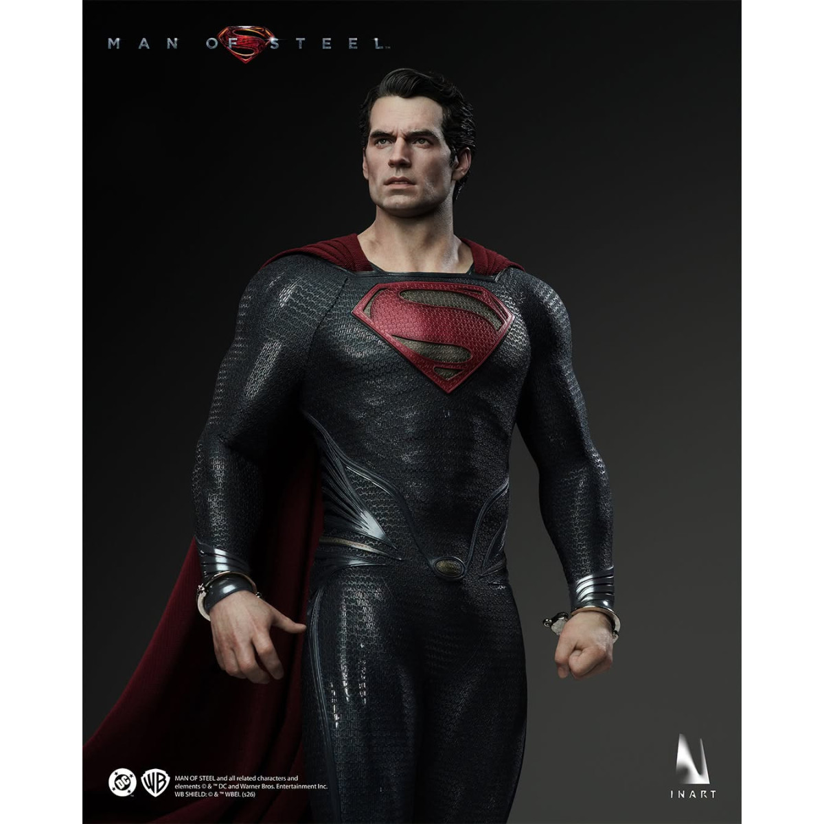 INART –  „ Superman “ Sammlerfigur im Maßstab 1:6 – Man of Steel (2013)