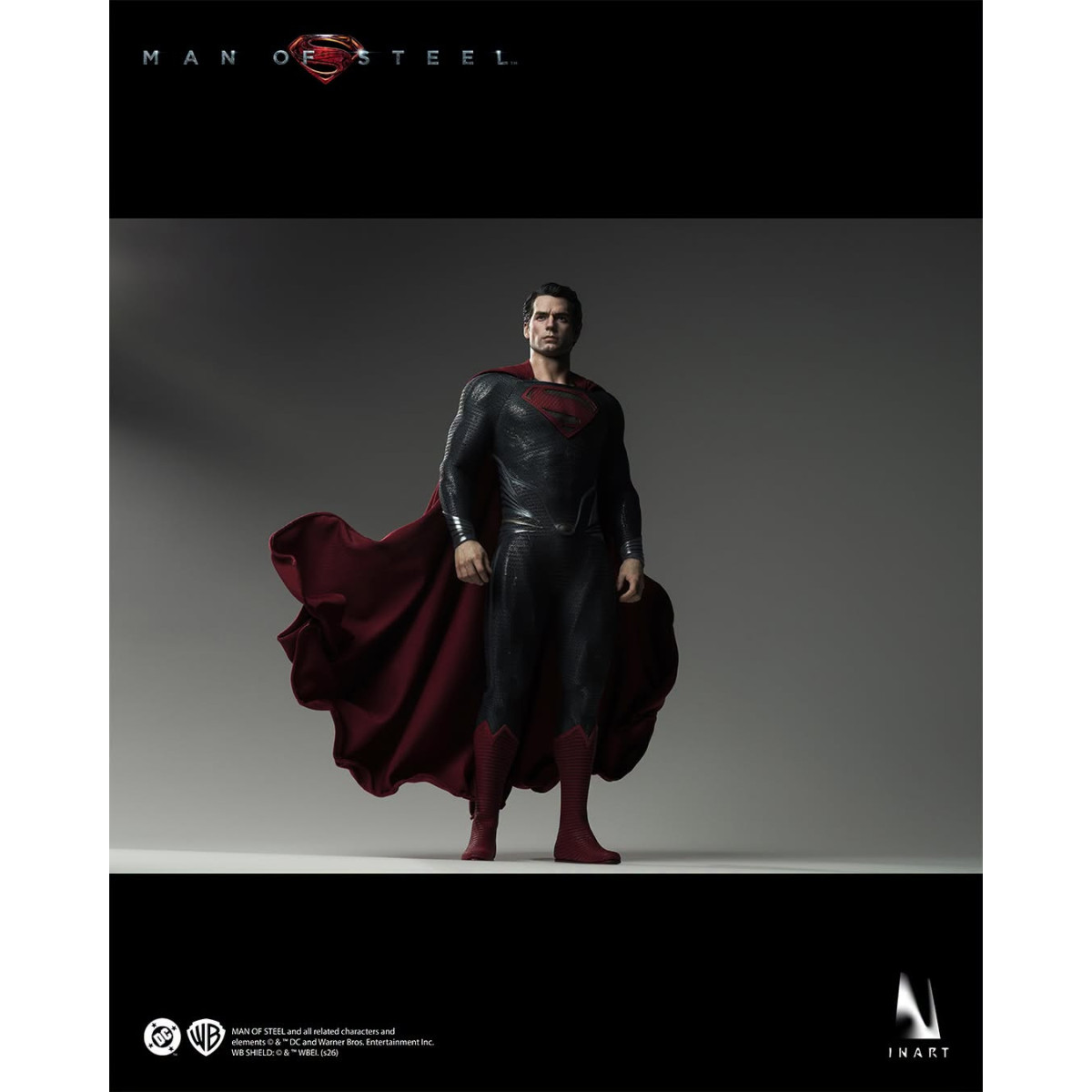 INART –  „ Superman “ Sammlerfigur im Maßstab 1:6 – Man of Steel (2013)