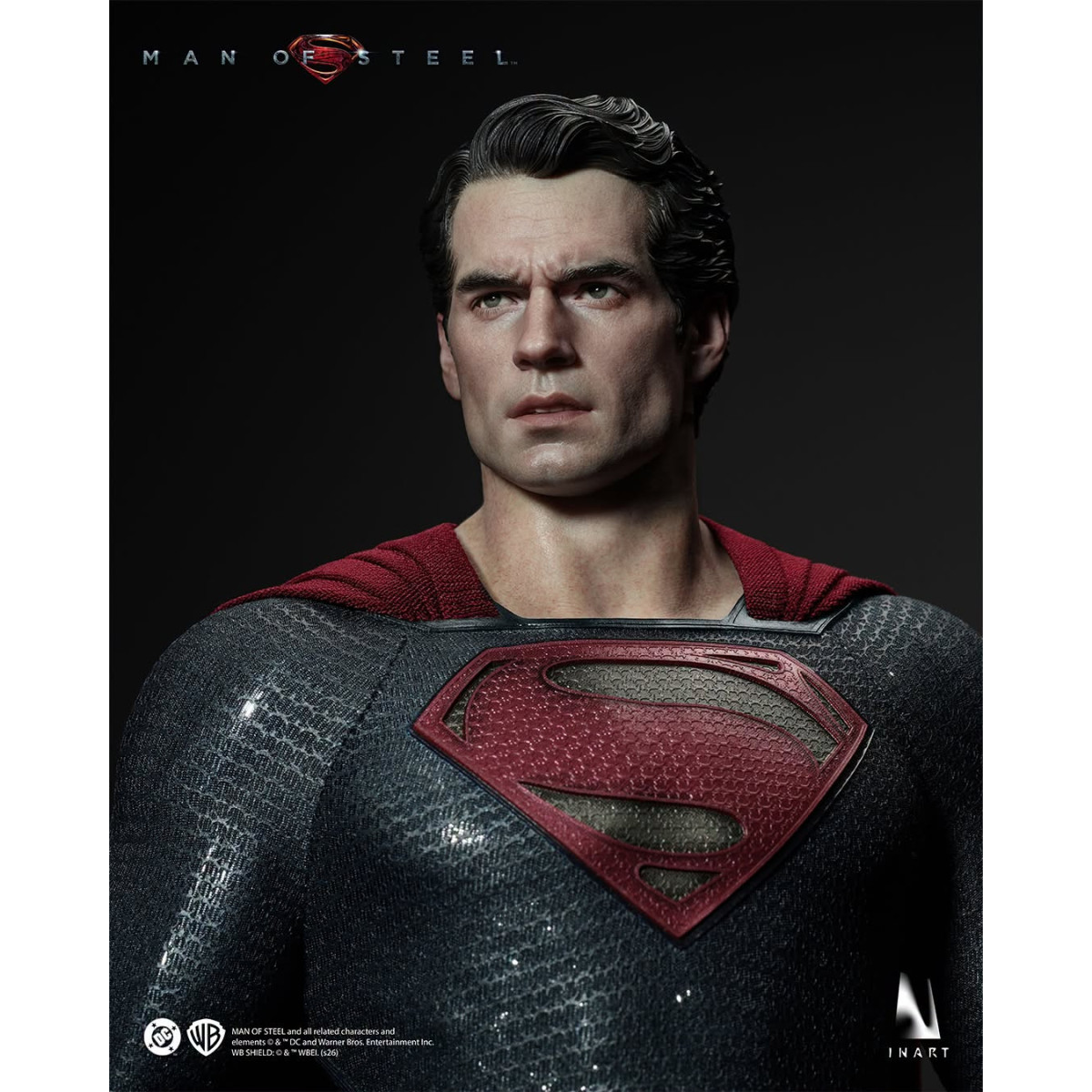 INART –  „ Superman “ Sammlerfigur im Maßstab 1:6 – Man of Steel (2013)