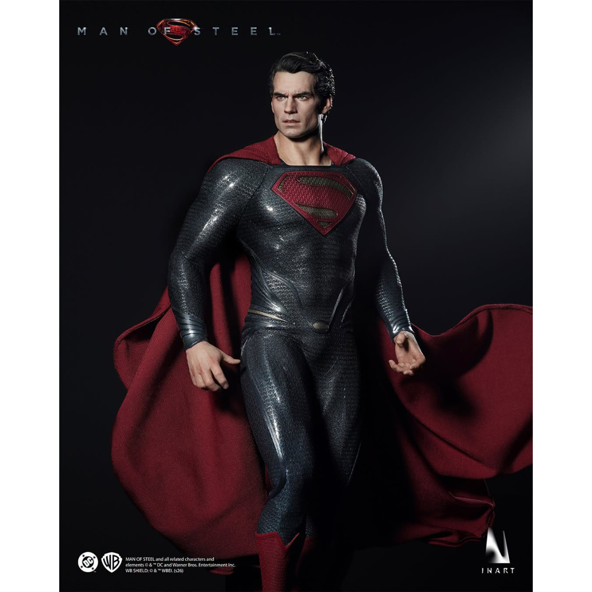 INART –  „ Superman “ Sammlerfigur im Maßstab 1:6 – Man of Steel (2013)