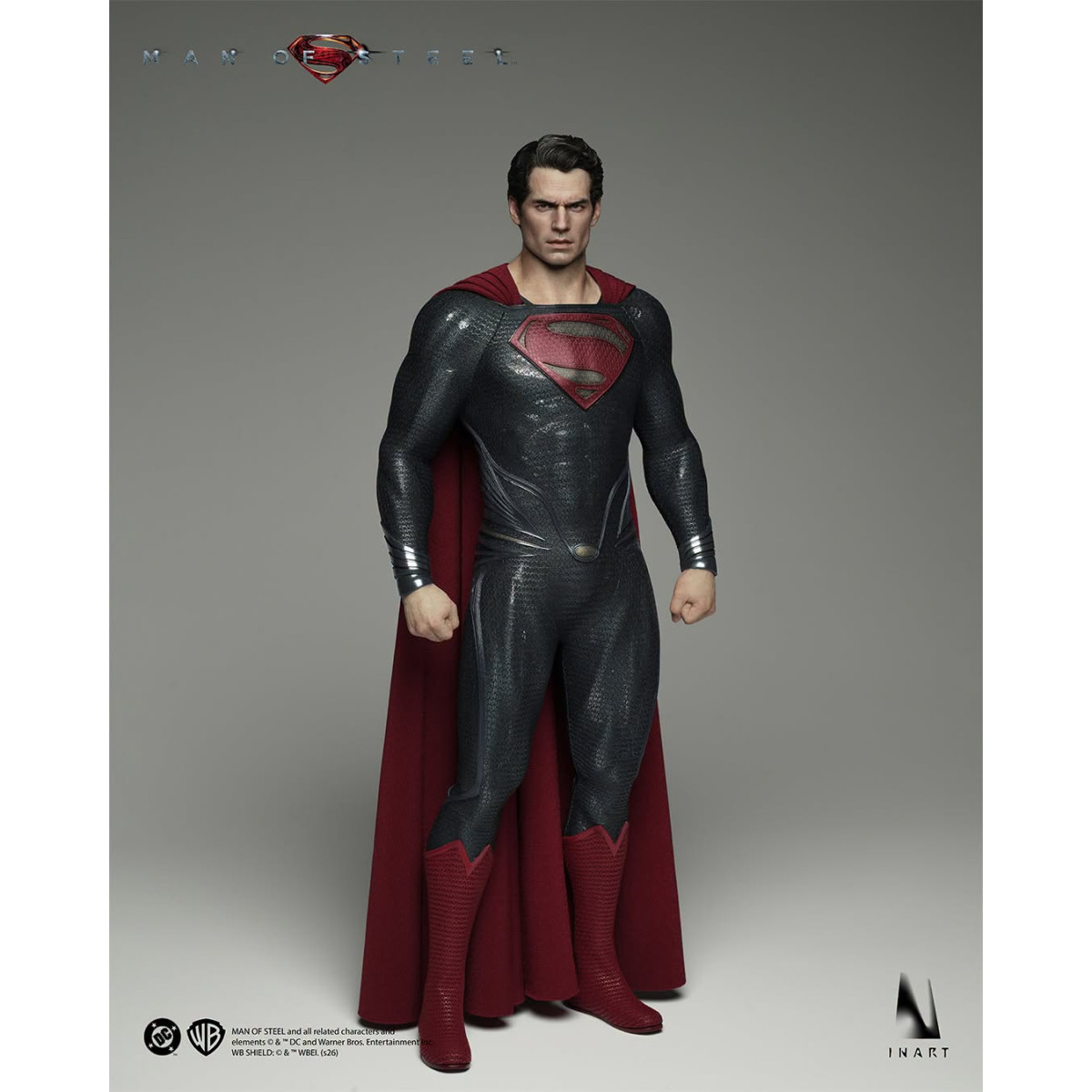 INART –  „ Superman “ Sammlerfigur im Maßstab 1:6 – Man of Steel (2013)