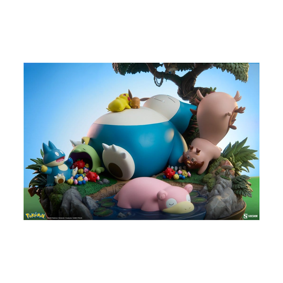 Sideshow Pokémon - Snorlax-Diorama