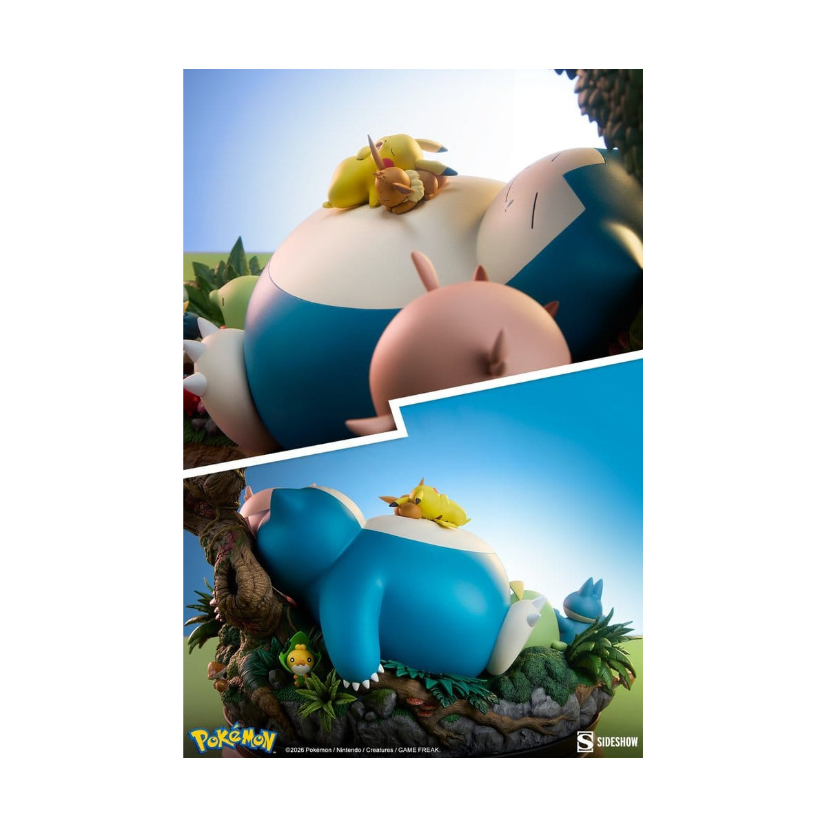 Sideshow Pokémon - Snorlax-Diorama