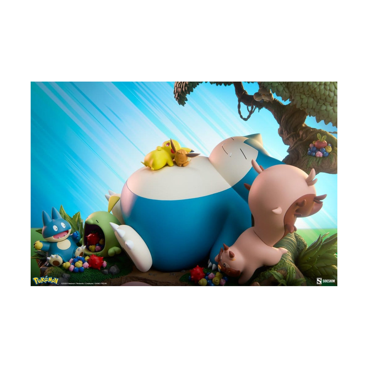 Sideshow Pokémon - Snorlax-Diorama