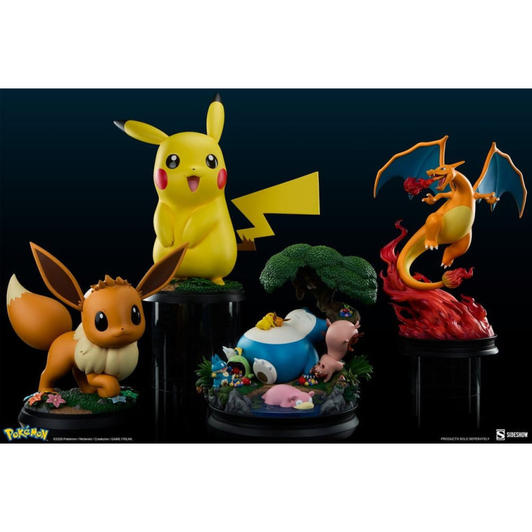 Sideshow Pokémon - Snorlax-Diorama
