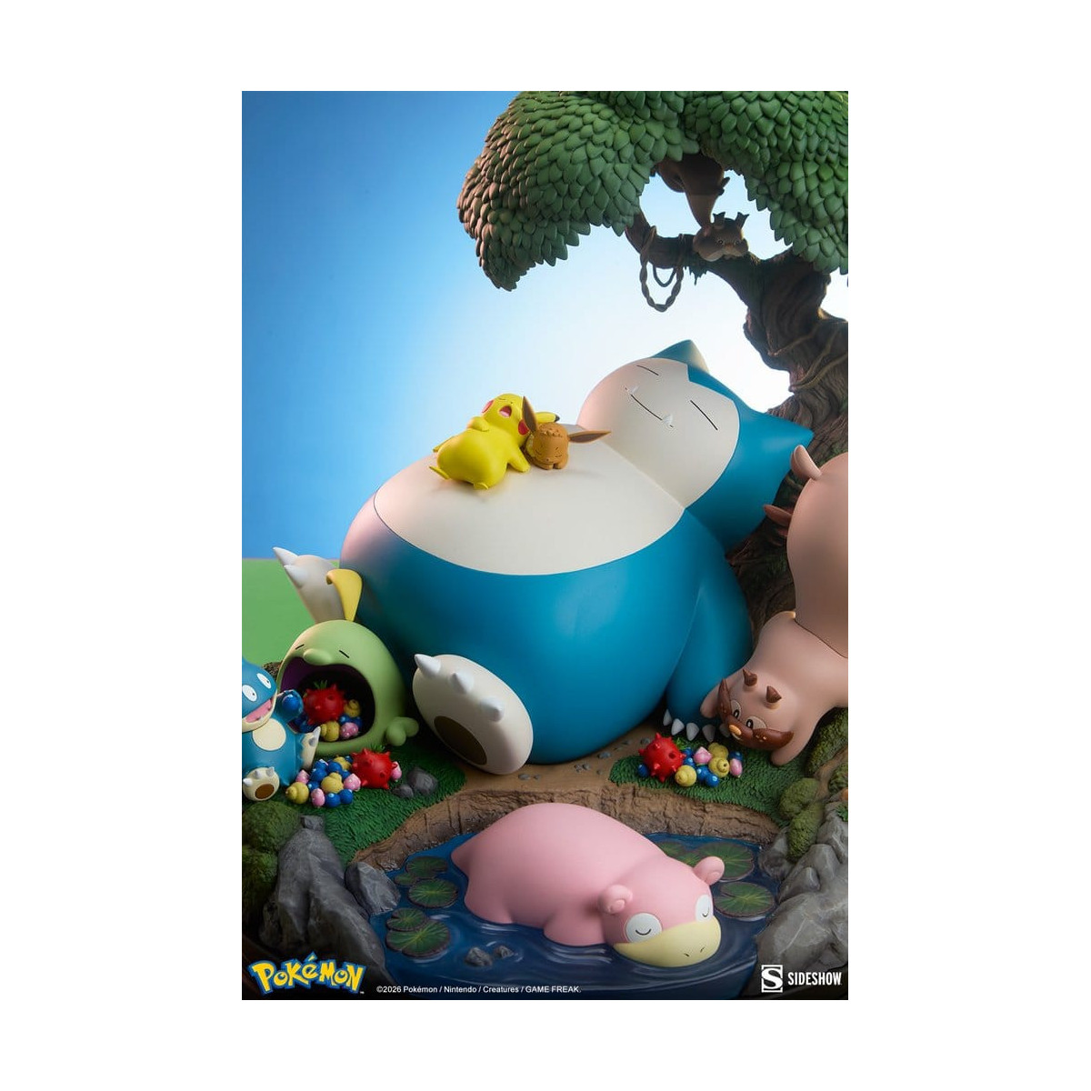 Sideshow Pokémon - Snorlax-Diorama