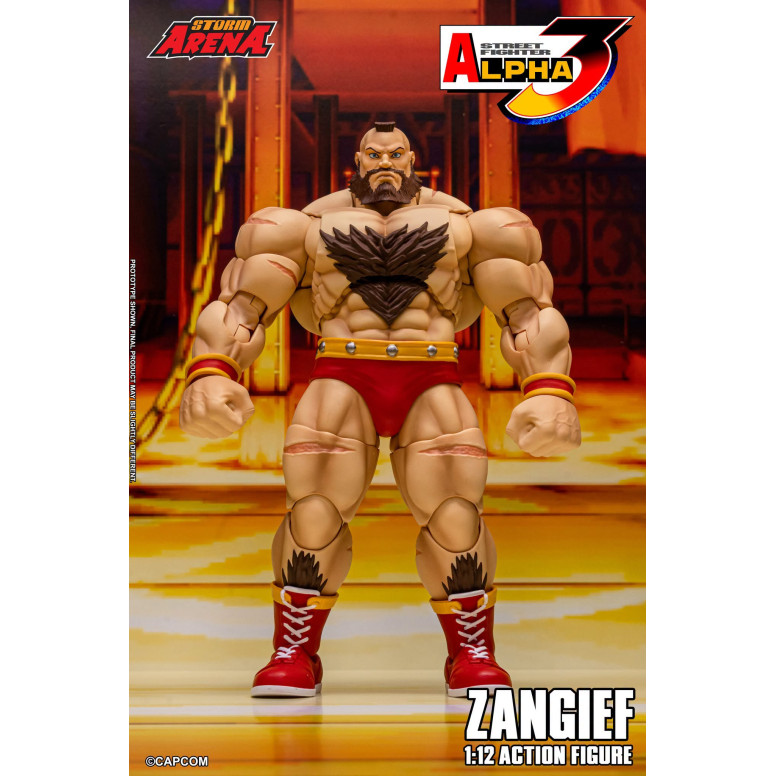 Storm Collectibles - ZANGIEF - Street Fighter Alpha Storm Arena, 1/12