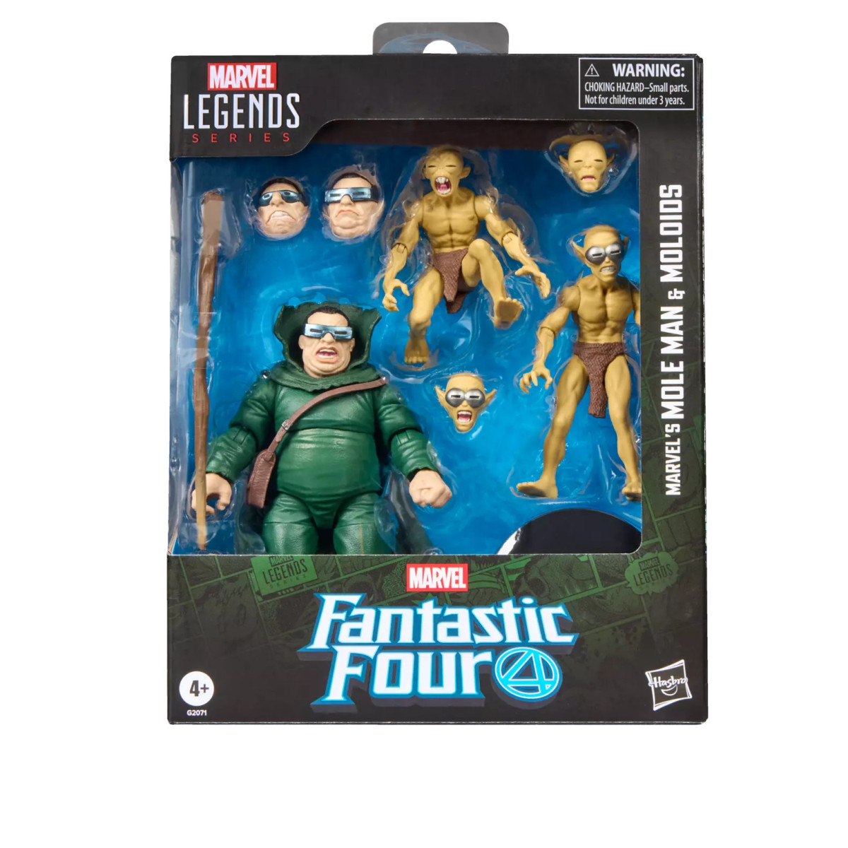 Marvel Legends Serie – Fantastic Four – Mole Man & Moloïds